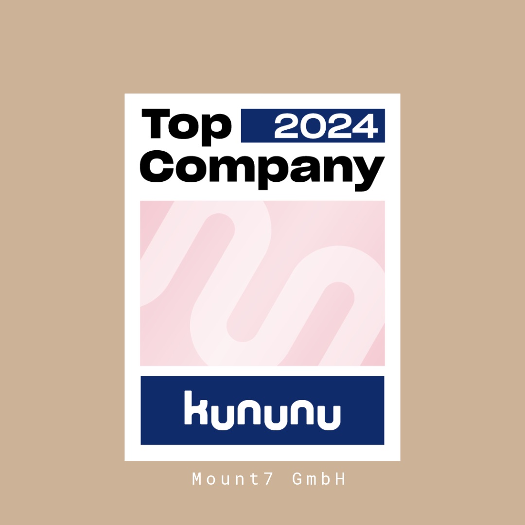 Kununu Siegel Top Company Mount7