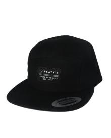 Peaty's AW24 PubWear 5 Panel Cap - Speed Products Black