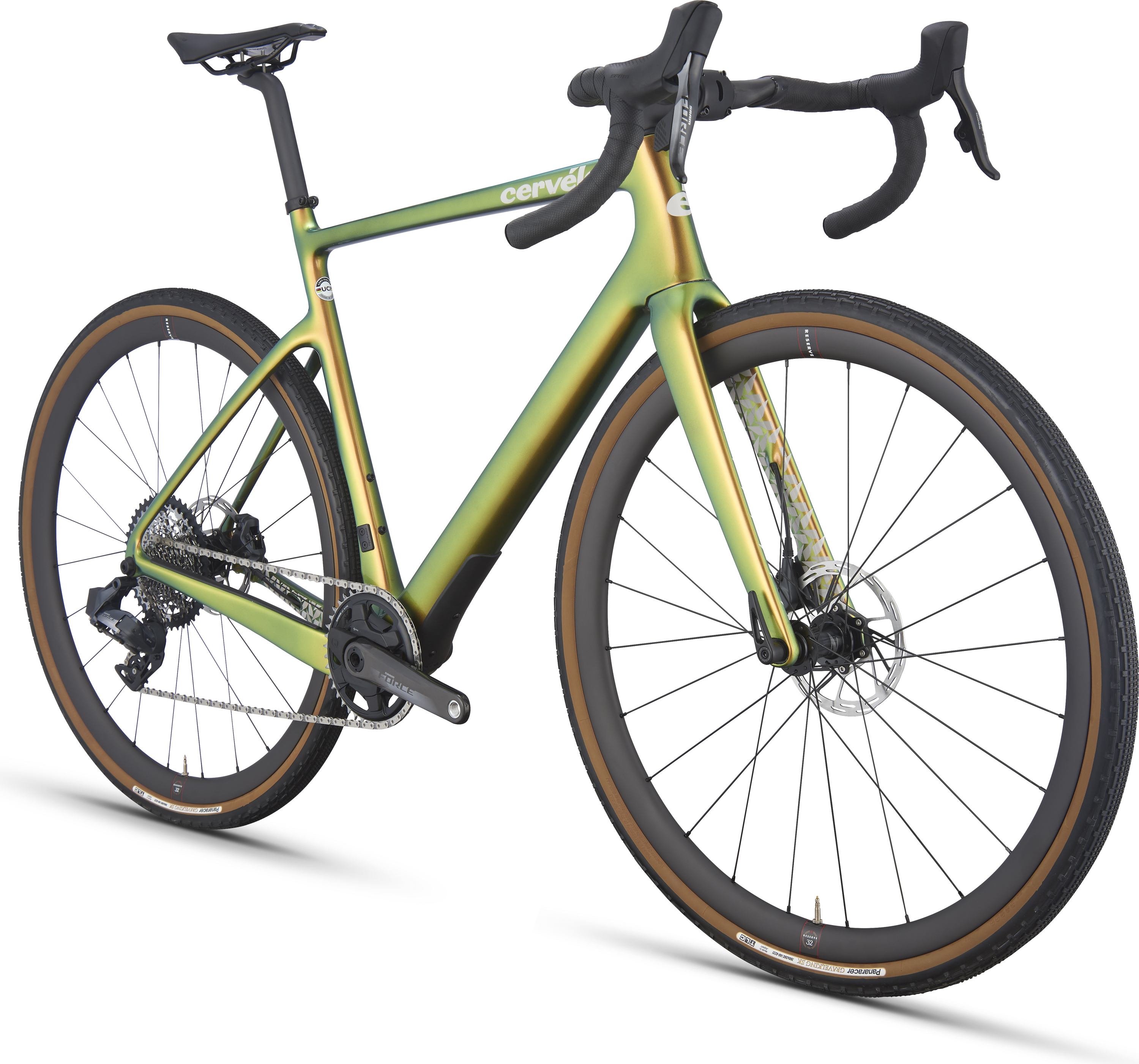 Aspero-5 Force XPLR eTap AXS 1 - 2022 Lime Shimmer | 56cm