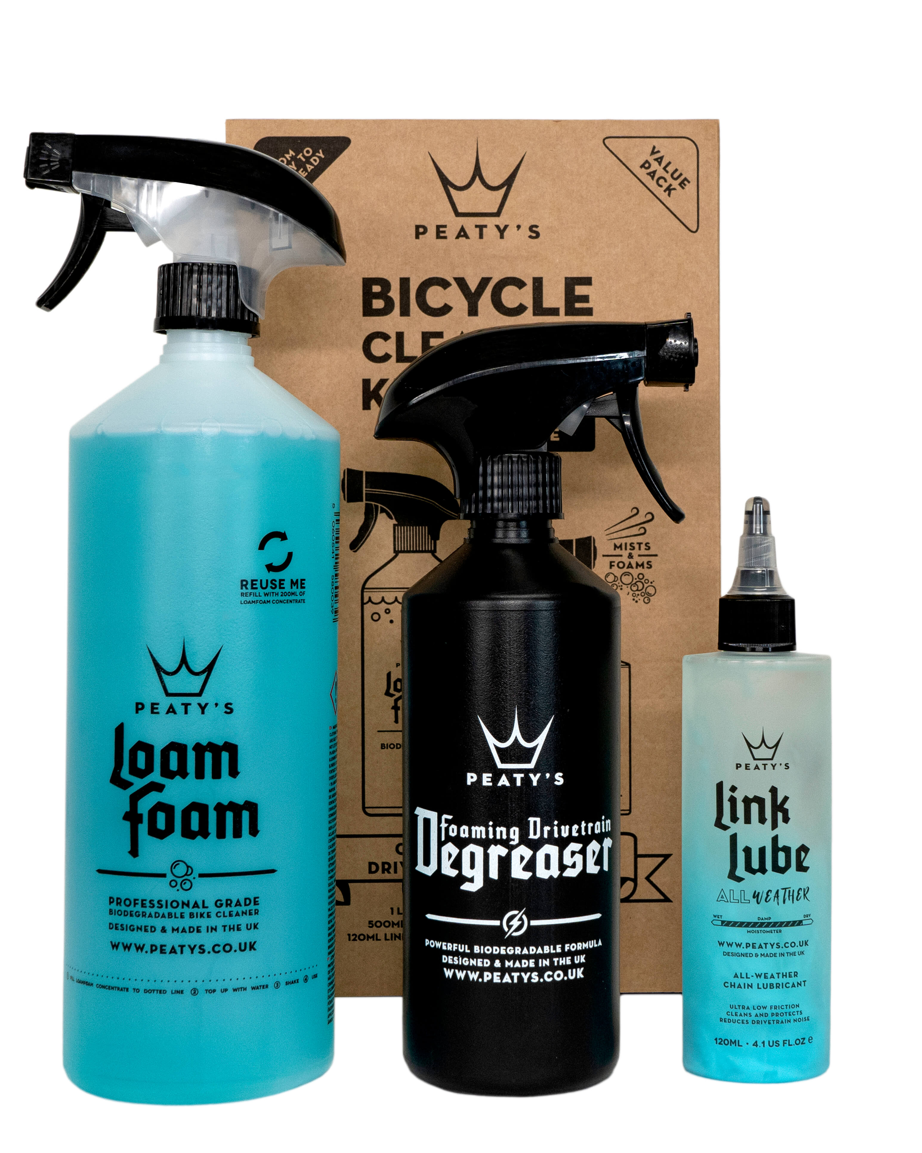 Cleaning Kit - Wash Degrease Lubricate 