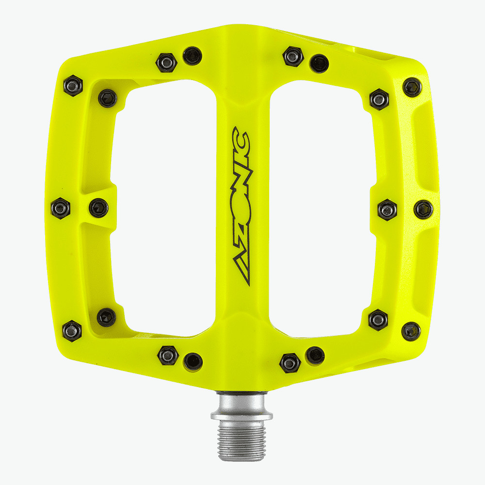 Pedale MTB Blaze neon gelb | 113x114mm, 18mm