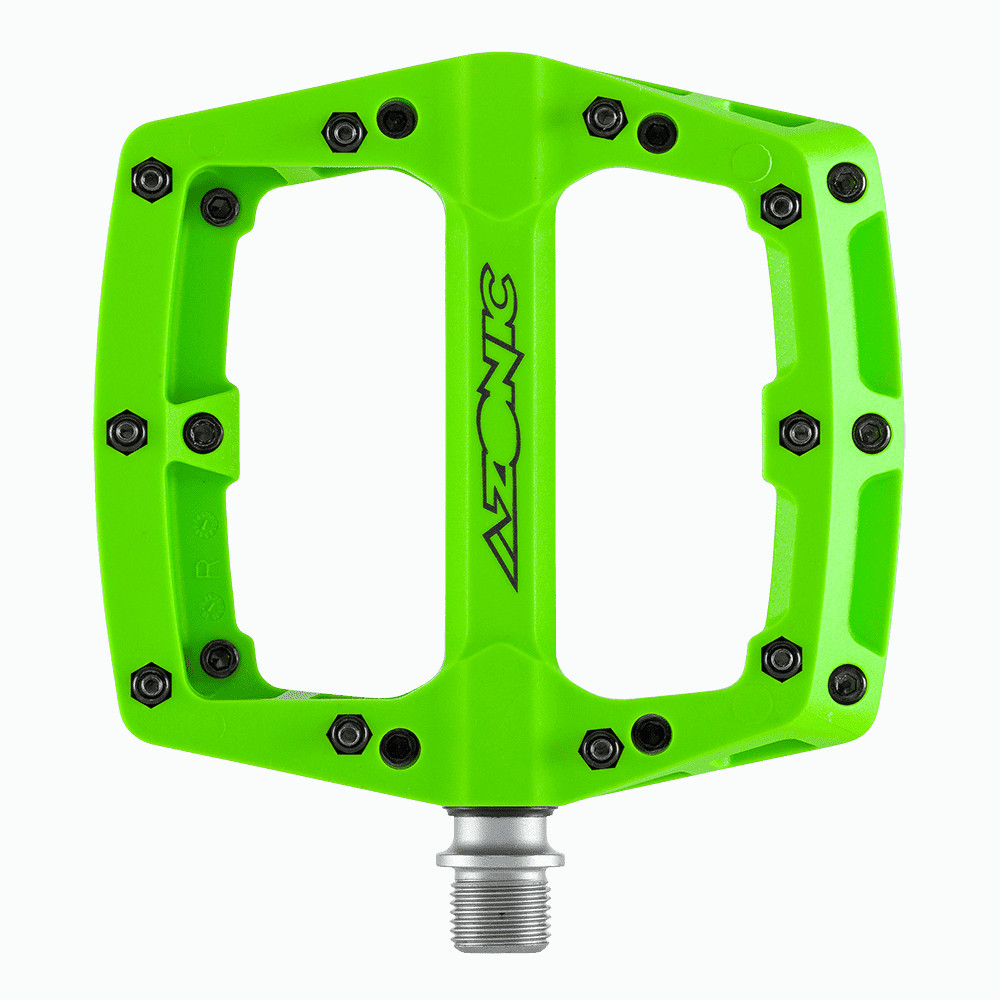 Pedale MTB Blaze neon grün | 113x114mm, 18mm